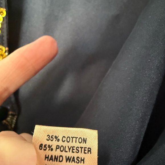 Raja Collection Handmade Vintage Embroidered Floral Vest with Sequins SzS - Picture 5 of 14